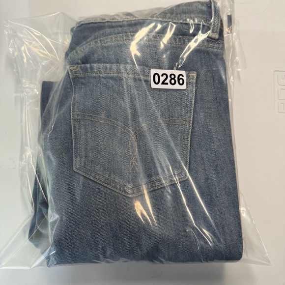 Bershka Jeans Womens 2 Blue Flare Mid Rise Medium Wash - Picture 10 of 10